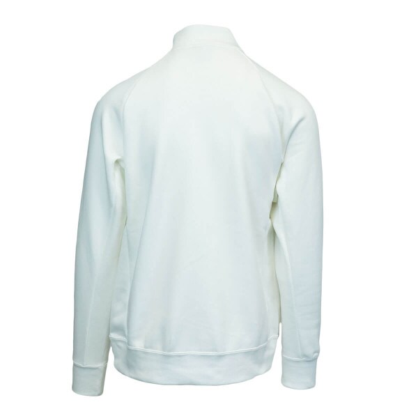 Men's White Nike 1/4-zip Crew Sweatshirt Aggie bull